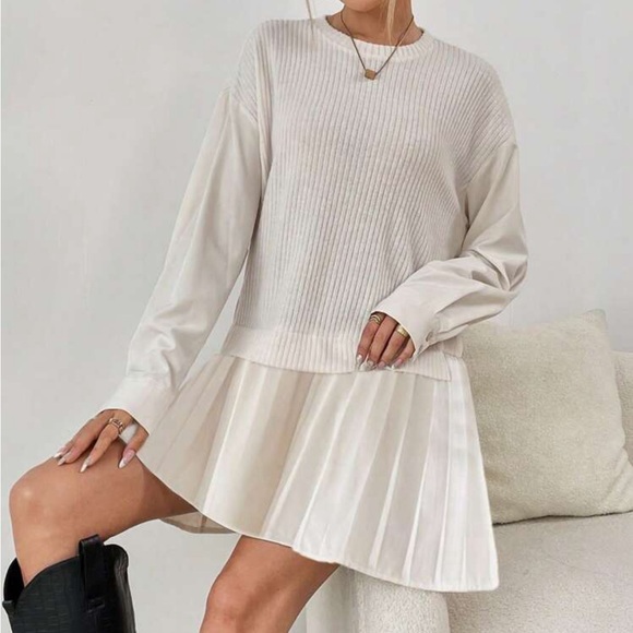 Pleated hem dress - Picture 4 of 9